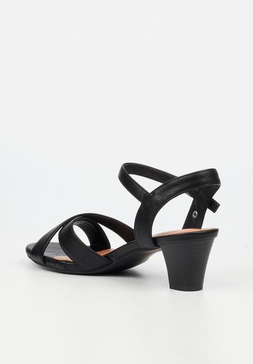 Butterfly Classics - Carol 1 ankle strap heel - black