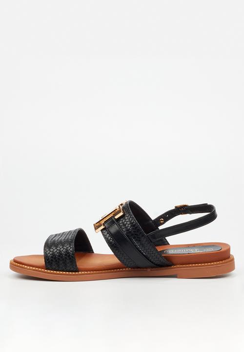Butterfly Feet - Ellie 14 slingback sandal - black
