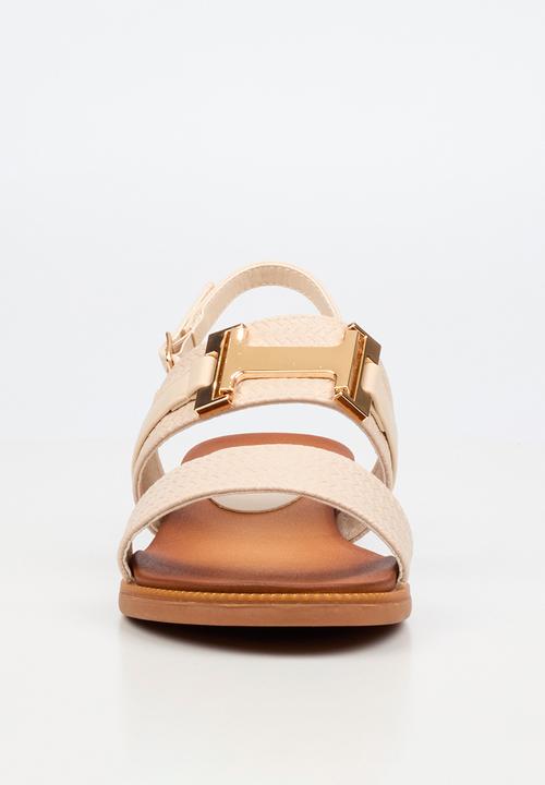 Butterfly Feet - Ellie 14 slingback sandal - bone