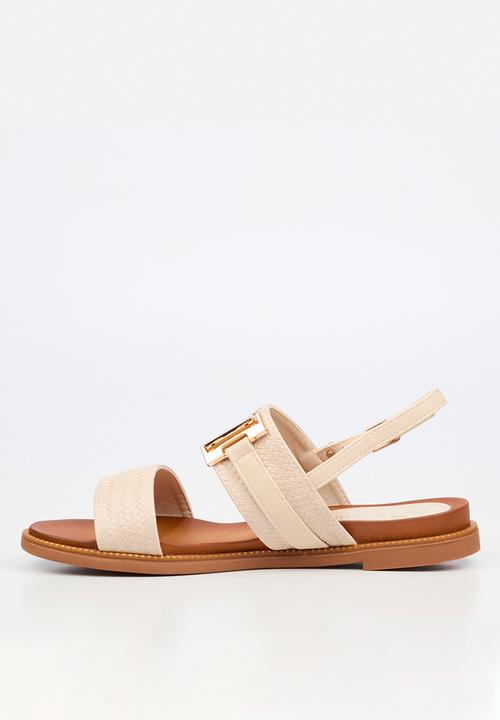 Butterfly Feet - Ellie 14 slingback sandal - bone