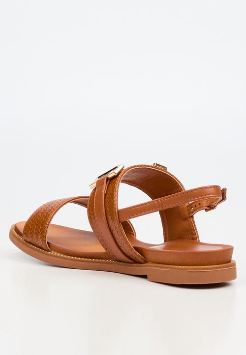 Butterfly Feet - Ellie 14 slingback sandal - tan