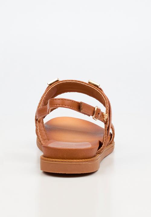 Butterfly Feet - Ellie 14 slingback sandal - tan