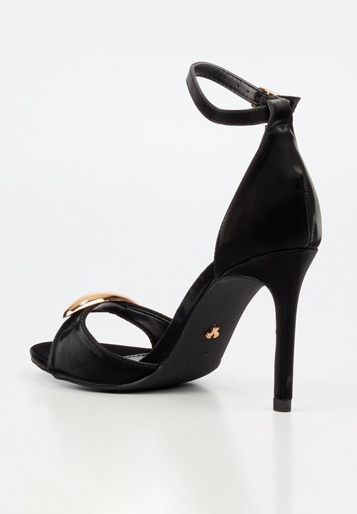 Butterfly Feet - Valentina 1 ankle strap heel - black