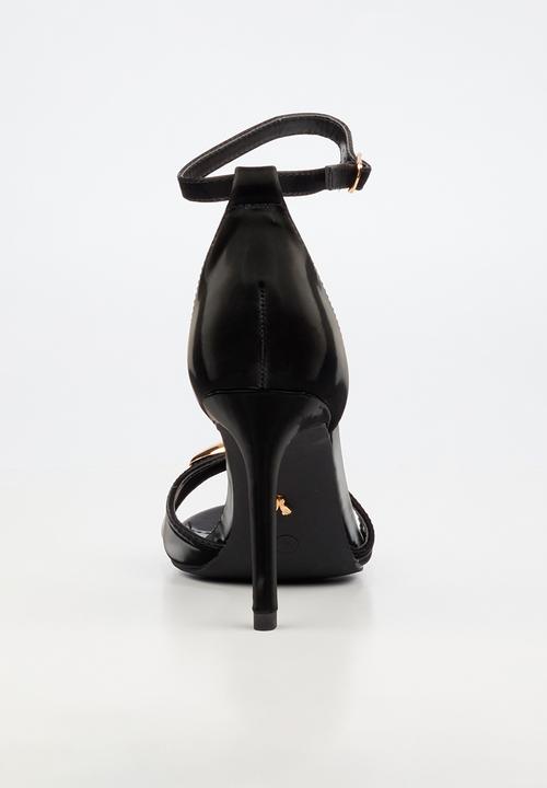 Butterfly Feet - Valentina 1 ankle strap heel - black