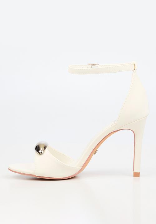Butterfly Feet - Valentina 1 ankle strap heel - white