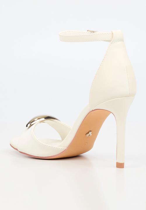 Butterfly Feet - Valentina 1 ankle strap heel - white