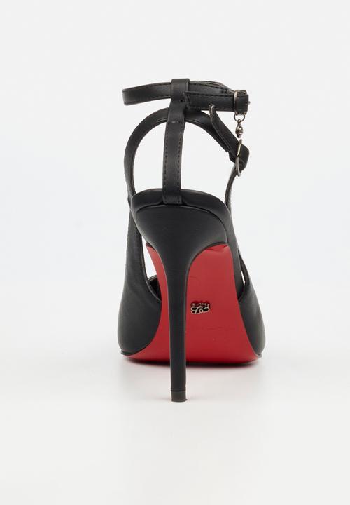 Miss Black - Lola 78 multi-strap heel - black