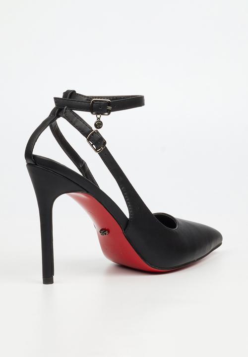 Miss Black - Lola 78 multi-strap heel - black