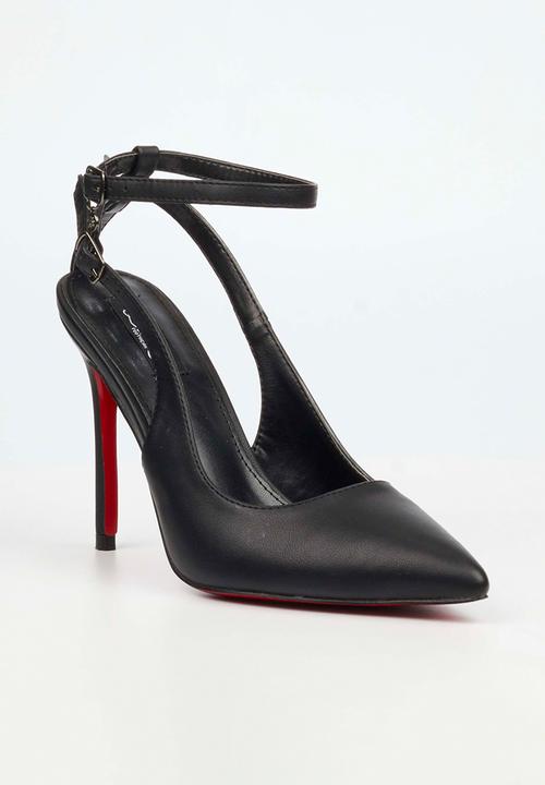Miss Black - Lola 78 multi-strap heel - black