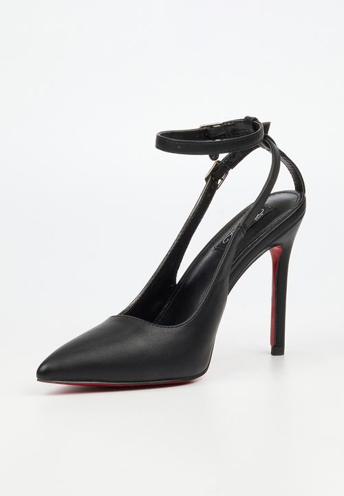 Miss Black - Lola 78 multi-strap heel - black