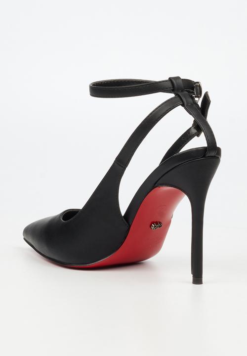 Miss Black - Lola 78 multi-strap heel - black