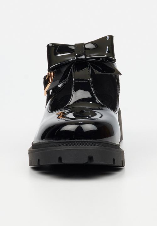 Rock & Co - Coven 3 mary-jane bow loafer - black