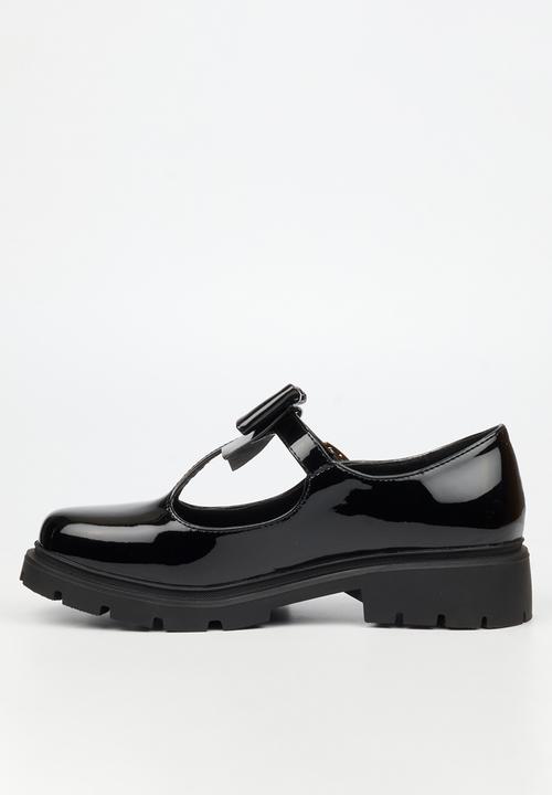Rock & Co - Coven 3 mary-jane bow loafer - black