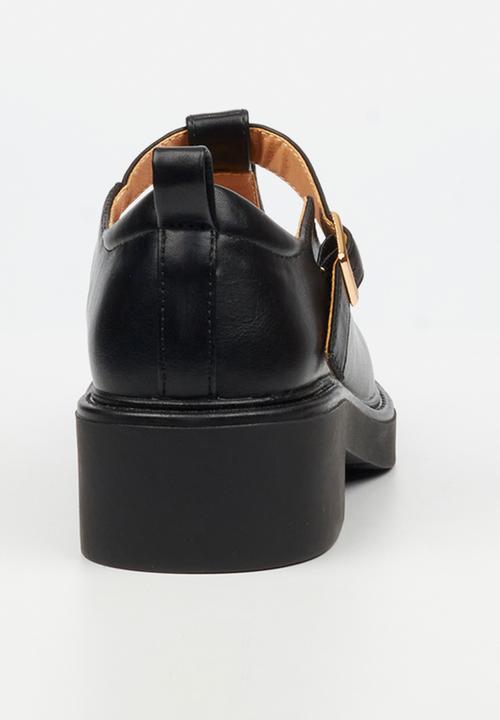 Rock & Co - Cryptic 2 mary-jane chunky loafer - black