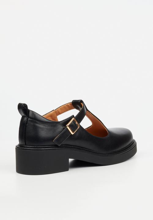 Rock & Co - Cryptic 2 mary-jane chunky loafer - black