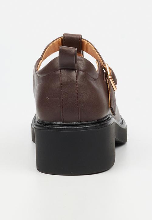 Rock & Co - Cryptic 2 mary-jane chunky loafer - chocolate