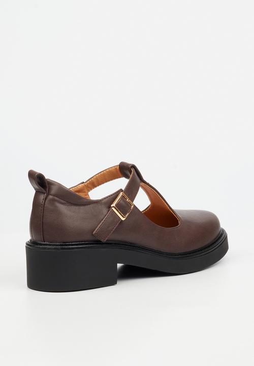 Rock & Co - Cryptic 2 mary-jane chunky loafer - chocolate