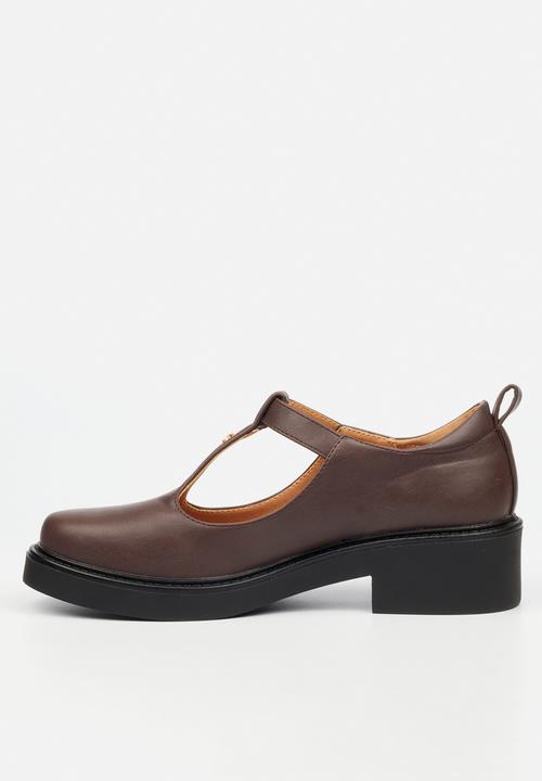 Rock & Co - Cryptic 2 mary-jane chunky loafer - chocolate