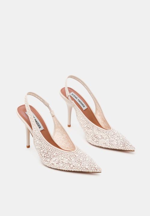 Steve Madden - Andromeda-p closed toe slingback - pearl