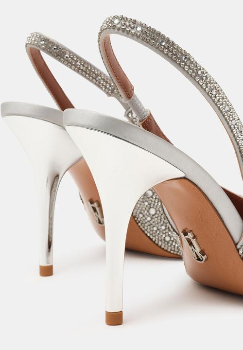 Steve Madden - Andromeda-r closed toe slingback - silver