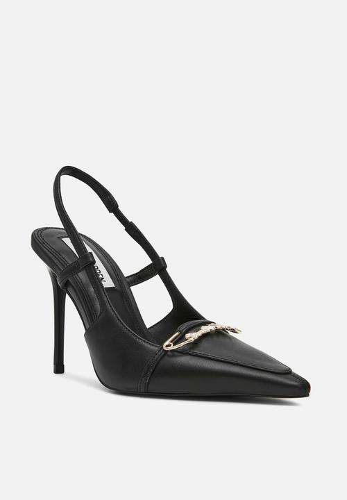 Steve Madden - Dossier closed toe slingback - black leat