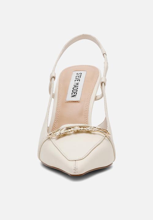 Steve Madden - Dossier closed toe slingback - bone leath