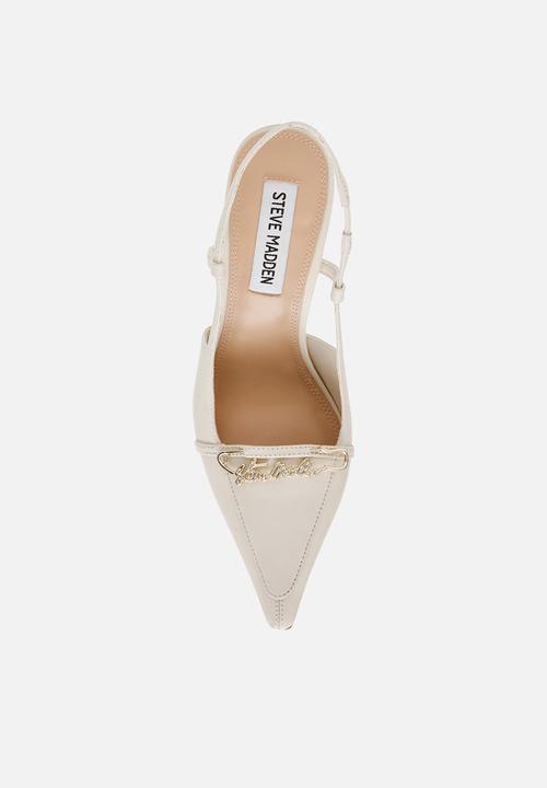 Steve Madden - Dossier closed toe slingback - bone leath