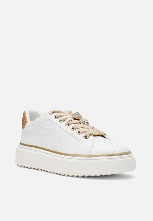 Steve Madden - On-stage 2c sneaker - lt taupe/wht