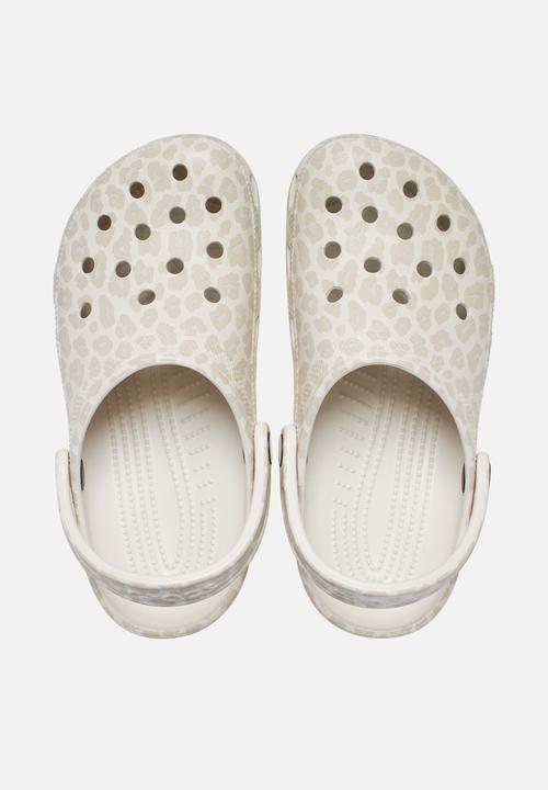 Crocs - Classic Animal Clog - Almond Tint/Leopard