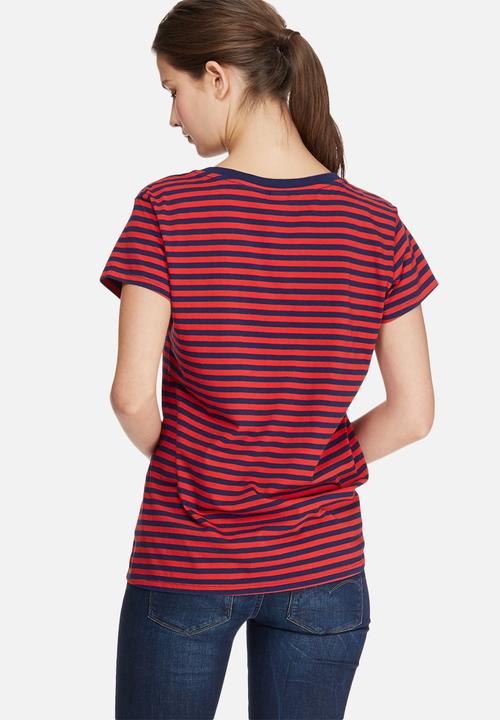 G-STAR - Glenna straight stripe tee