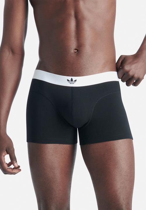 adidas Originals - Originals Comfort Flex Cotton -2PK- White Band  Trunk - BB