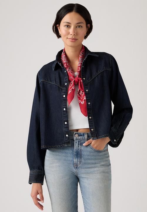 Levi’s® - Logan Tencel Shacket -  Tencel Dark Nights