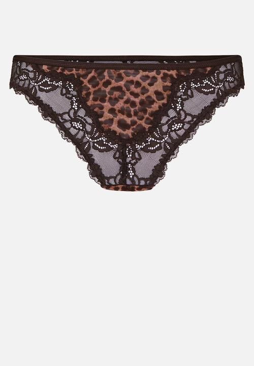 Hunkemoller - Gabrielle hl string - caviar
