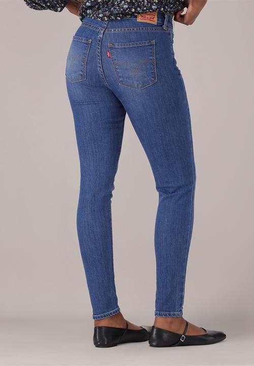 Levi’s® - Curvy High Rise Super Skinny Jeans  - Mid Indigo