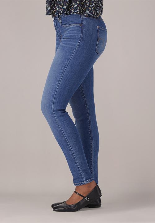 Levi’s® - Curvy High Rise Super Skinny Jeans  - Mid Indigo