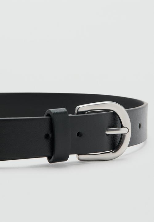 MANGO - Belt Albert - Black