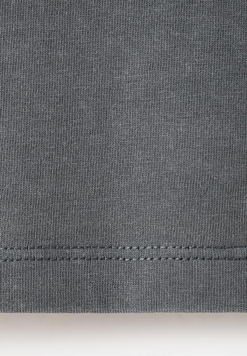 MANGO - T-Shirt Tachaset - Charcoal