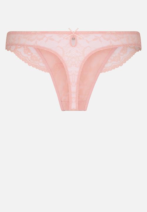 Hunkemoller - Isadora hl string - blossom