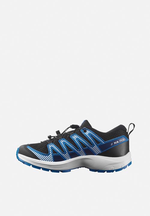 Salomon - Xa pro v8 j - black/white/french blue