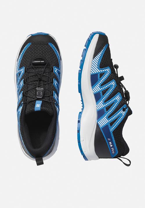 Salomon - Xa pro v8 j - black/white/french blue