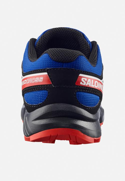 Salomon - Speedcross j - surf the web/fiery red/black