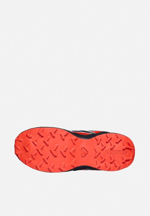 Salomon - Speedcross j - surf the web/fiery red/black