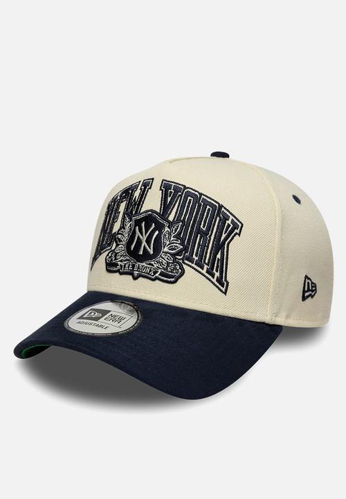 New Era - Wordmark Suede E-Frame New York Yankees - Cream & Navy