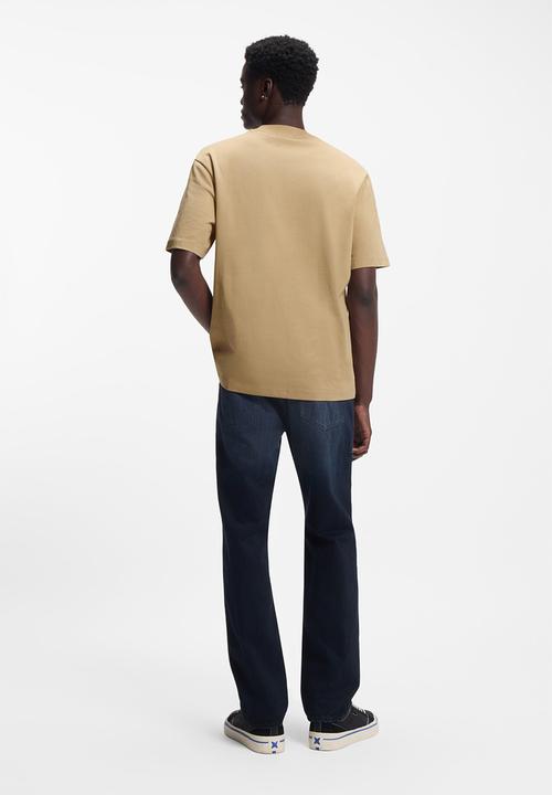 HUGO - Nieros T-Shirt - Medium Beige