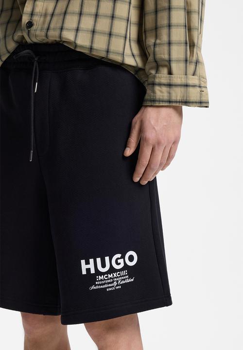 HUGO - Hugo Blue Jersey Shorts - Black