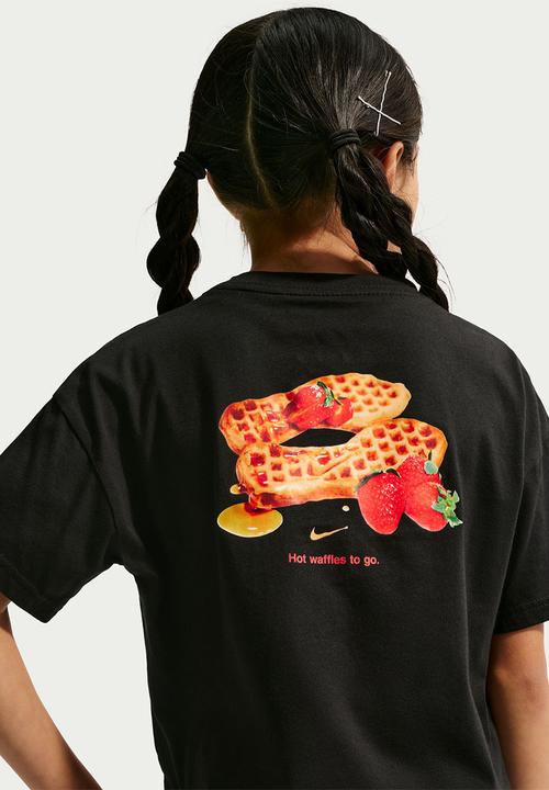 Nike - Girls Nike Sportswear Boxy Waffles Tee