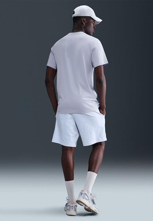 Nike - NSW Club Tee - Ghost Lt Grey/White
