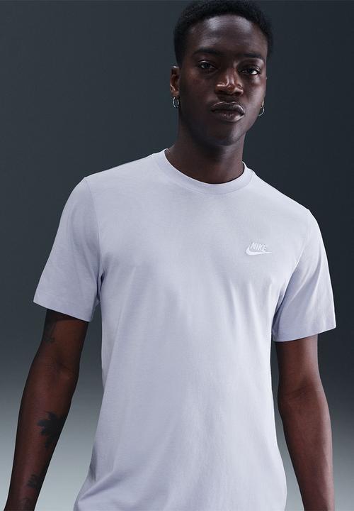 Nike - NSW Club Tee - Ghost Lt Grey/White