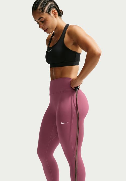 Nike - Women'S High-Waisted Full-Length Leggings - Pink Smoke/White