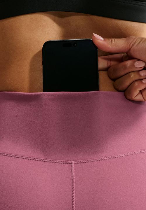 Nike - Women'S High-Waisted Full-Length Leggings - Pink Smoke/White